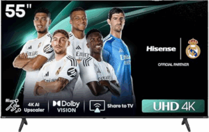 55E6N - UHD 4K Smart TV 55 Inch